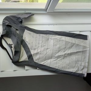 Gray and silver Bodycon Dress